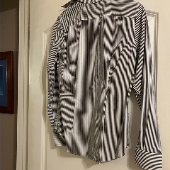 Lauren Ralph Lauren Stripe Button Down Shirt - M - Picture 4 of 4